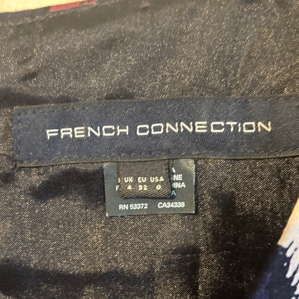 French Connection Vibrant Patterned Midi Dress - image 2